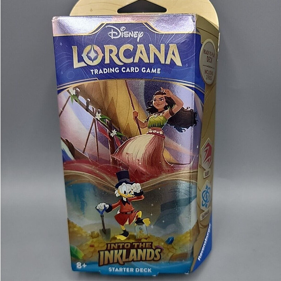 Disney Lorcana Into the Inklands Starter Deck - Moana & Scrooge Factory Sealed - Picture 1 of 9